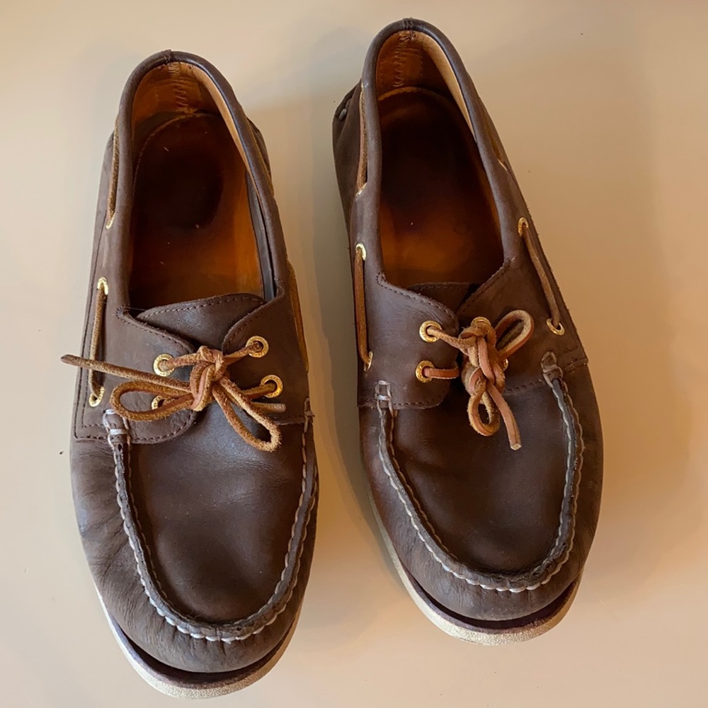 Speedy Top ~ Sider Men’s 12 M Leather